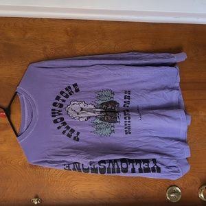 Yellowstone national Park long sleeve
